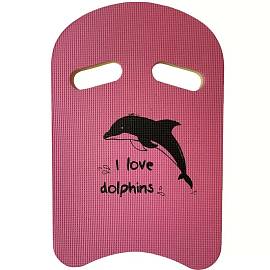 Доска для плавания 28.5*45*2,5 см с ручками