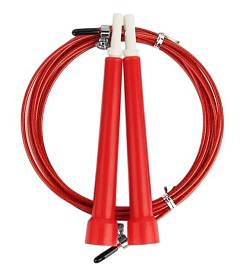 Скакалка скоростн. D34485-3 3.0м мет трос красная