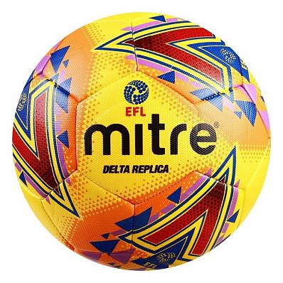 мяч футбольный mitre delta replica для футбола товары
