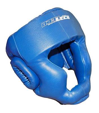 шлем боксерский леко t005006 синий, р-р l