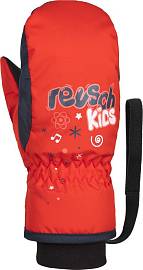 Варежки REUSCH Kids Mitten F Red/Dr Blue/White д.