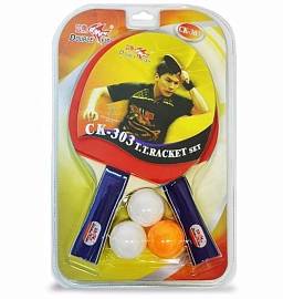 Набор для н/теннис Double Fish 303 2 ракетки 3 мяч