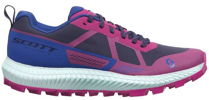кроссовки scott supertrac 3 carmine pink/blue ж. Scott