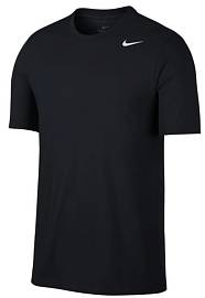 Футболка NIKE Df Dfc Crew Solid black/white м.