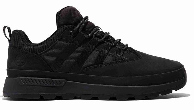 п/ботинки timberland euro trekker low black nub м. Timberland