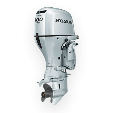 мотор лодочный honda bf100  lrtu 4-х такт.