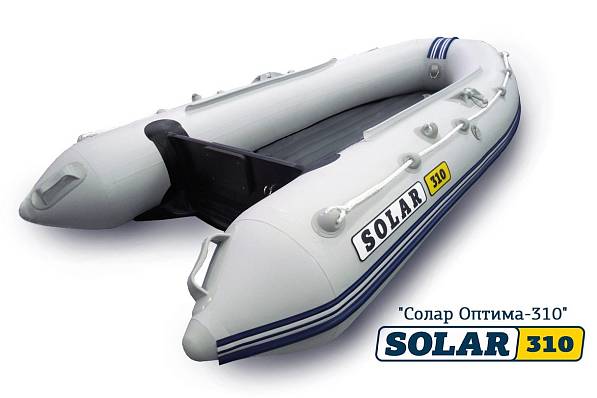 лодка надувная моторная solar оптима -310