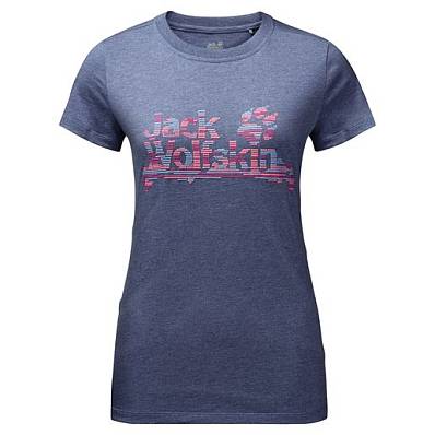 футболка jw fw brand t ж. JackWolfskin