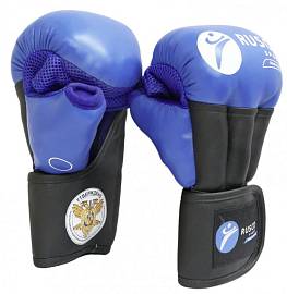 Перчатки RUSCO SPORT для Рукопашного боя PRO синий
