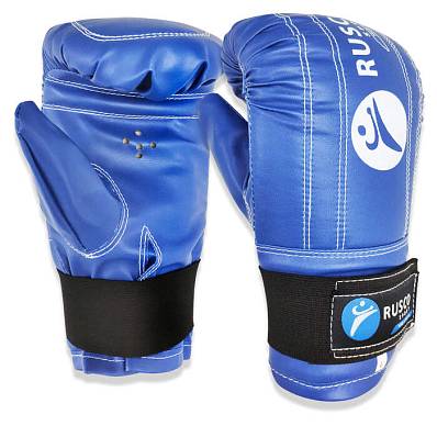 перчатки снарядные rusco sport синие
