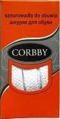 Шнурки CORBBY плоские 100cm White