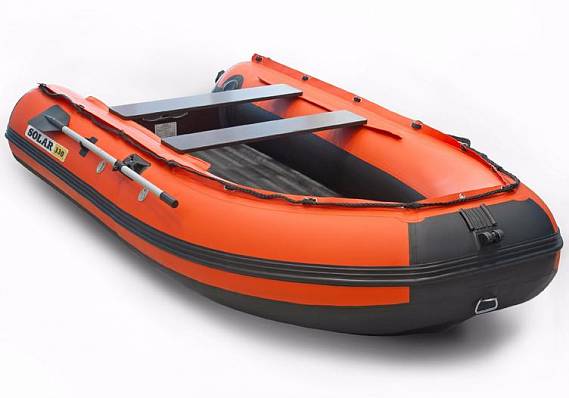 лодка надувная моторная solar оптима -330