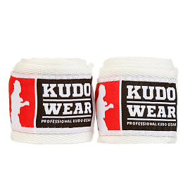 Бинты соревновательные КУДО (1,5 метра, Белый)