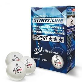 Шарик н/тен START LINE Expert V40+ 3* (ITTF) 6