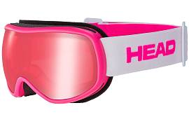 Очки горнолыжные HEAD NINJA Jr pink/red