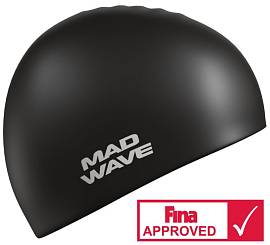 Шапочка д/плав. MAD WAVE Intensive Silicone black