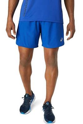шорты asics road 7in short monaco blue м. Asics