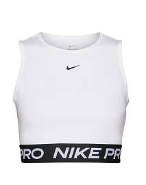 Топ NIKE Pro Df 365 Crop Tank white ж.