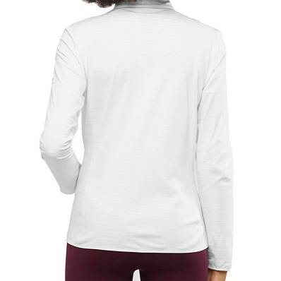 толстовка salomon outrack fz white ж. Salomon