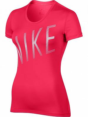 футболка nike ss np cl summer grx pink/platinum ж. Nike