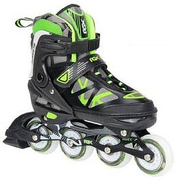 Коньки роликовые Mobilis LED раздвижные