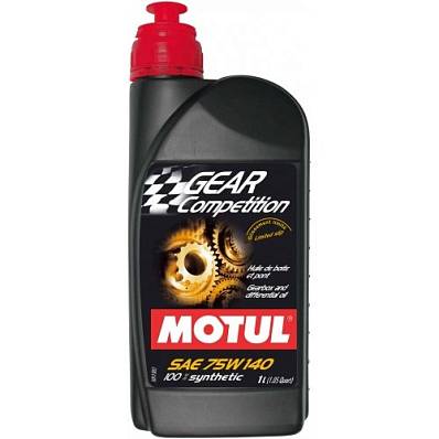 масло motul competition  sae 75-140 api gl5 1л
