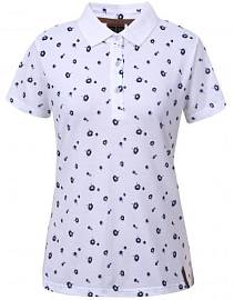 Поло ICEPEAK ss Lucille natural white ж.