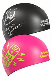 Шапочка д/плав. MAD WAVE Drama Queen Reverse Pink