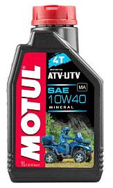 Масло Motul ATV-UTV 4T SAE 10W40 1л минерал