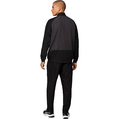 костюм asics match suit graphite grey/black м. Asics