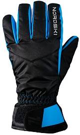 Перчатки NORDSKI Arctic Black/Blue Membrane