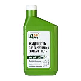 Жидкость для биотуалета ДРУГ 1л(зел)