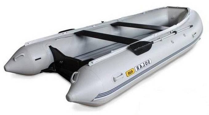 лодка надувная моторная solar максима-420к