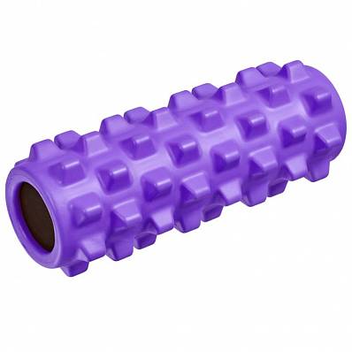  ролик для йоги b33091 33х12 фиолетовый