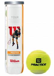 Мячи теннисные WILSON TOUR PRACTICE 4шт