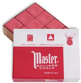 Мел бильярдный TWEETEN MASTER (12шт.набор)