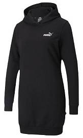 Худи удл. PUMA ESS Hooded Fl black ж.