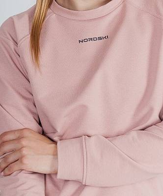 свитшот nordski simple tea rose ж. NORDSKI