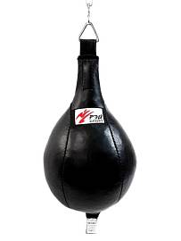 Груша бокс  RAY SPORT 25 x 38 кожа 8 кг 2 петли