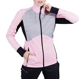 Куртка NORDSKI Hybrid Pro Candy Pink/Grey ж.