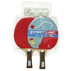 Набор теннисный START LINE Level 100 ракетка+3мяча