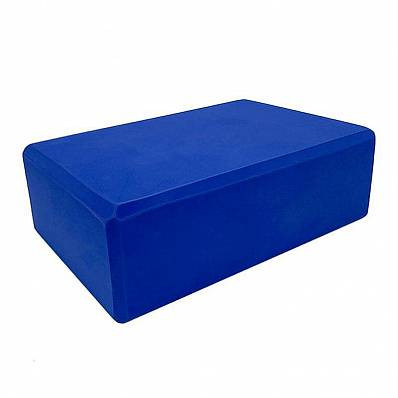 блок для йоги be100-1 22.3x15.0x7.6 голубой
