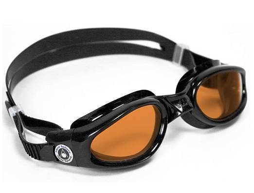 очки aqua sphere kaiman янтарные линзы black