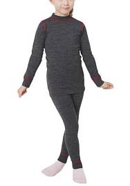 Термобелье SAIMAA Warm двухслойное т.серый д.