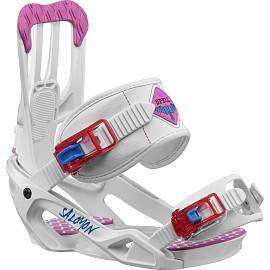 Крепления для сноуборда SALOMON SPELL white
