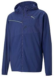 Куртка PUMA Run Graphic Hooded blue м.