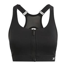 Топ-бра REEBOK Lux Front-Zip High Impact black ж.