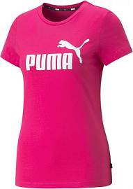 Футболка PUMA ESS Logo pink ж.