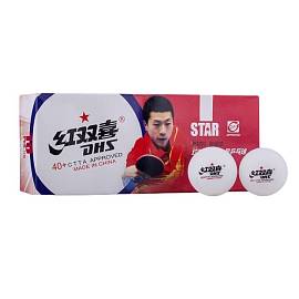 Шарик н/теннис DHS 1* CTTA Appr. 10 шт белый