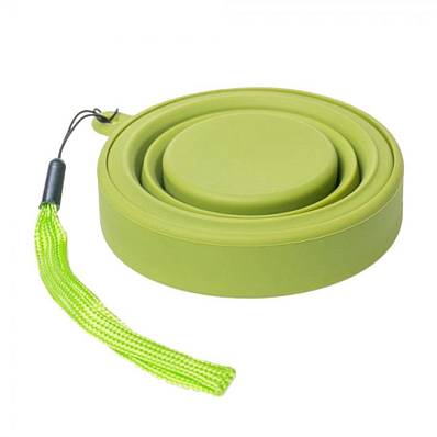 стакан tramp силиконовый складной с крышкой 180